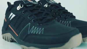 Sepatu Pria Casual Outdoor Adventure Khamzo D04 Hitam Coklat Premium