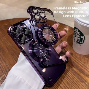 LZ | Magnetic Naked Feel Frameless Phone Case for Apple iPhone