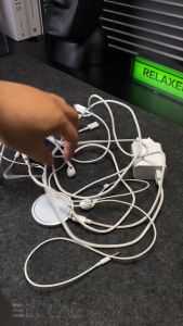 ELELAB สายรัดซิลิโค 15cm ที่รัดสายชาร์จ เคเบิ้ลไทร์ ใช้คล้องพวงกุญแจ DIY อเนกประสงค์ มี 10 สี ทนทาน ใช้ซ้ำได้