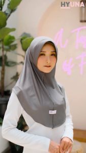 Hyuna - Hijab Instan Daily Bergo Habiba Bahan Jersey Premium Super