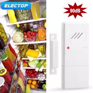 Magnetic Security Sensor Refrigerator Door Alarm Windows Open Alarms 60 Seconds Delay Loud 96 DB for Home Store Office