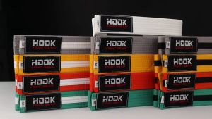 Sabuk Jiujitsu Abu Abu Anak Hook Fight Gear Sabuk BJJ Anak Hook Kids BJJ Belt Grey Kids Jiujitsu Belt Sabuk Brazilian Jiujitsu Anak