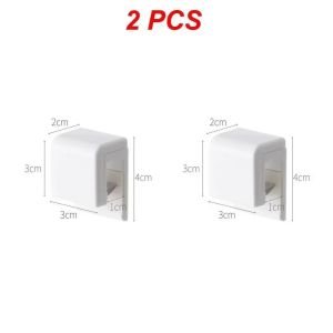 1/2/3/5/10pcs Punch-free Toothbrush Holder Wall-mounted Toothpaste Holder Storage Rack Holders Organizer Bathroom Accessories