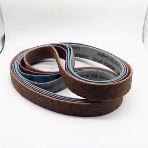 1PC 610*100mm Non-woven Nylon Abrasive Sanding Belts: Surface Conditioning Sanding Belts for Curved Surfaces
