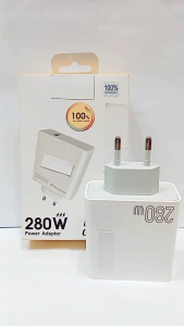 Batok Power Adapter Kepala Casan HP For POC0 C40 Fasr Charger  Support Fat Charging