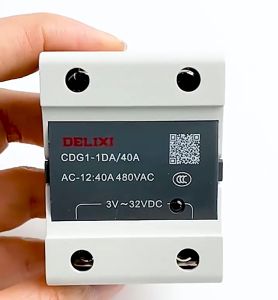 DELIXI CDG1 Single Item Solid State Relay CDG1-1AA AC Control AC Small Solid State Relay