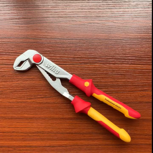 Kìm Mỏ Quạ/ Kìm Kẹp Ống 250mm Cách Điện 1000 Volt WIHA 37450 [Chính hãng Đức/ Germany]