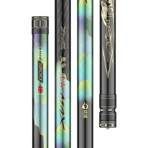 YUXILIN | Ultra-light Hard Carbon Traditional Fishing Rod 12m