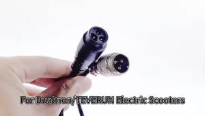 3 Pin Charger Socket Adapter To Switch Old GX16 To New Plug for Dualtron for TEVERUN for MINIMOTORS Scooter Transfer Cable