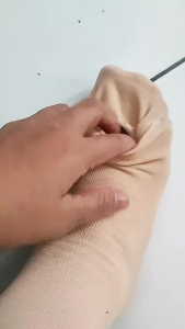 Kaos Kaki Wudhu Wanita Muslimah Nida Polos Bahan Tebal Panjang 35 cm Sebetis Halus dan Anti Bau