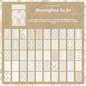 2ABC | Vintage Decorative Notepaper for Bullet Journal Scrapbooking