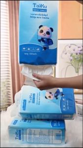 จัดส่งจากประเทศไทย❤️(1ลังมี 4ห่อ)กระดาษชำระถุงใหญ่ กระดาษปั้ม กระดาษแขวน กระดาษเช็ดปาก กระดาษชำระในครัวเรือน 1แพ็ค 1360แผ่น 4ชั้น