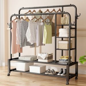 Folding Easy Installation Clothes Rack