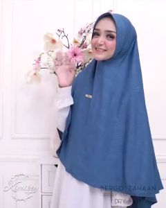 KIMIKEY HIJAB INSTAN ZAHAAN JUMBO BAHAN STRADA DRY-FIT ~ 134