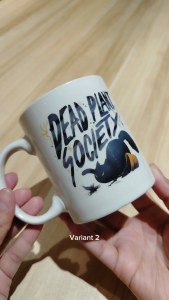 11oz/325ml Green Plant Design Ceramic Coffee Mug (PLANT MUG-A) Smart Kitchen Ph