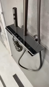 Sen Tắm Phím Đàn Nóng Lạnh – Củ Đồng Thau LED Hiển Thị Đa Chức Năng Xả Dạng Cây Đứng