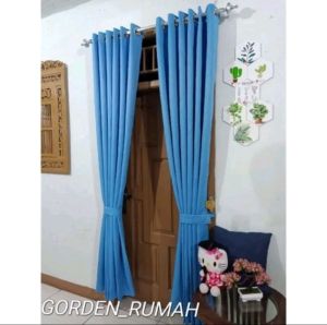 GORDEN BLACKOUT POLOS IMFORT 12 LUBANG SMOKRING GORDEN JENDELA PINTU MINIMALIS