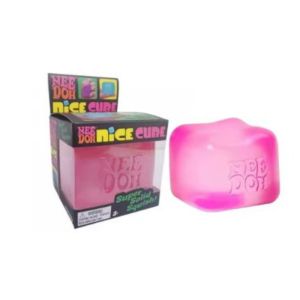 Schylling Nee doh Nice Cube Sensory Squeeze Toy Fingertip Stress Relief Pinching Play Toy Blind Box Toys for Adults