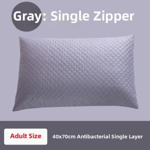 Thickened Double-layer Pure Cotton Wheat Straw Pillow Core Cover Leach-proof Mould-fixed Inner Bag for Single Person Bedding