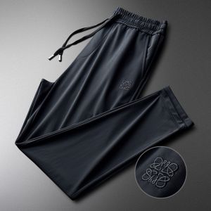 VIPIN | Ice Silk Mens Summer Thin Quick Dry Sport Pants Air Conditioned Casual Trousers Fashionable Urban Style Loose Fit Long Pants