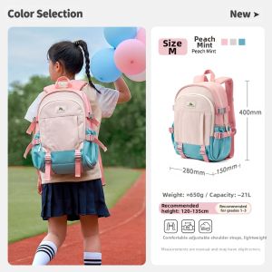 Mr.ace Homme Kids | Ultra-lightweight Backpack for Children with Reduced Load 1-6 Grades Large Capacity