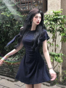 No Brand | ชุดเดรสผู้หญิงทรง.off-shoulder.สำหรับฤดูร้อน 2025