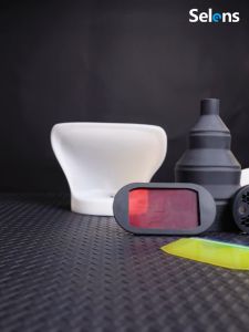 SELENS Light Sphere Bounce Snoot BK CONTROL KIT Silicone Flash Diffuser Magnetic Grid Color Gels MVP