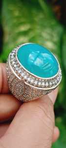 CINCIN BATU PERMATA BACAN ASLI BERGARANSI
