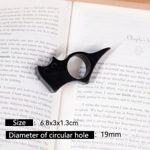Wooden Pet Beard Cat Thumb Book Support Portable Thumb Page Holder One-handed Book Press Bookmark