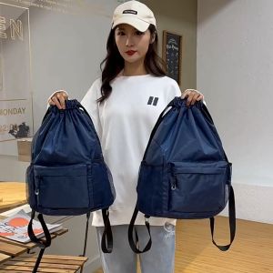 Balo dây rút thể thao đa năng chống thấm nước sức chứa lớn thiết kế thời trang
