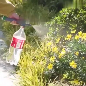 Bottle Cap Sprinkler Gardening Bottle Sprayer Air Pump Manual Sprayer Adjustable High Pressure Handheld Sprayer - High Pressure Air Pump Manual Sprayer with Adjustable Nozzle - Garden Pump Sprayer - for Home Lawn Garden Watering Lawn and Garden Sprayers