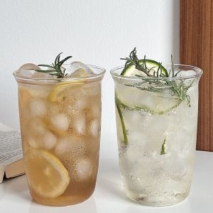 แก้วกาแฟอเมริกันเย็นใส แก้วน้ำอุปกรณ์เสริมสำหรับร้านอาหาร แก้วน้ำเย็น แก้วน้ำร้อน แก้วน้ำใส แก้วน้ำร้อน แก้วน้ำเย็น