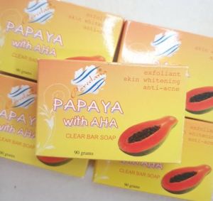 PORCELANA PAPAYA AHA SOAP