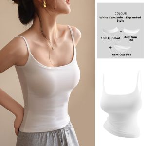 TONERCE | Back Beauty Sleeveless Tank Top with Built-in Bra for Summer