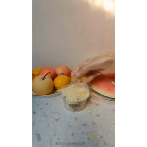 (Salad Buah 300ml) Salad Buah Creamy Fresh Premium  - Dapur Zanawa Est 2019