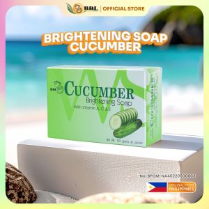 RDL Cucumber Brightening Soap - Sabun Cuci Muka Mentimun Untuk Kulit Wajah Kombinasi Berminyak Kering 135gr