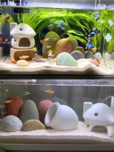 DABINGYANG | Reproduction Hiding Breeding Pot Mini Landscape Fish Tank Decor