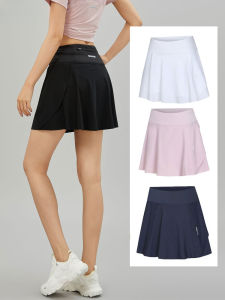 Womens Badminton Sports Skirt Inner Short Pant Golf Tennis Skirt with Pocket Running Marathon Yoga Fitness Skorts Summer