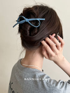 Kẹp Tóc Đuôi Cá Màu Xanh Lam Cho Phụ Nữ Kẹp Tóc Đuôi Cá Kẹp Tóc Búi Tóc Kẹp Tóc Phụ Kiện Tóc Thời Trang Mới 2025