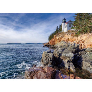 Jigsaw Puzzles for Adults 500/1000/1200/2000 PCS Acadia National Park Seaside Puzzle for Adults Family Game Birthday Gift