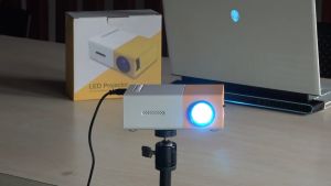 (BEST QUALITY) Proyektor YG300 Mini LED FULL HD - Set Proyektor Rumah / Proyektor Portable PRAKTIS High Quality