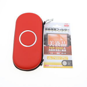 1set Hard EVA Protective Case Travel Storage Bag For PSP 2000/3000 PSP1000 Game Console with HD Screen Protector