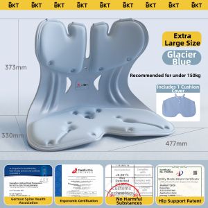Ergonomic Lumbar Support Cushion For Long Sitting