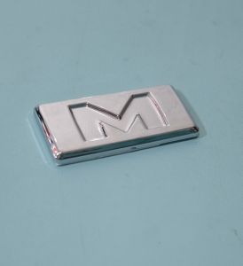 Emblem M Chrome Timbul Untuk Daihatsu