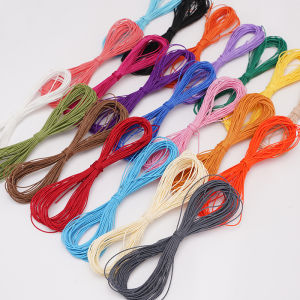 1mm 10m/Bag Wax Line Beaded Rope Nylon Rope Braided Rope String For Bracelets DIY Braided Thread Bracelet Thread Jade Thread Jade Rope