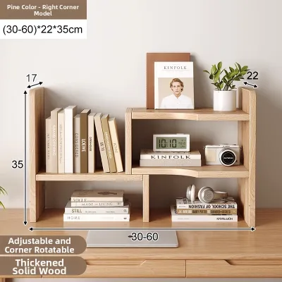 Extendable Tiered Bookshelf
