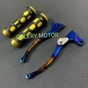 HANDLE REM + GRIP MODEL JARING & JALU STANG ITALI - YAMAHA MIO J - MIO GT - MIO M3 - MIO Z - MIO S - SOUL GT 125 - X-RIDE - XEON RC - FINO - SOUL GT 115 - MIO GEAR 125 - FAZZIO