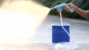 【SKIT SG】Garden Electric Car Washing Beverage Bottle Air Pump Sprayer Water Sprayer High Pressure Watering Sprinkler Watering flowers and washing cars