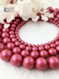 Hạt Pha Lê Swarovski 5810 Hạt Toàn Bộ Hạt Tròn DIY Phụ Kiện Trang Sức Hạt Ngọc Trai Hạt Hồng Súp Lơ Phụ Kiện Trang Sức Thời Trang