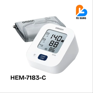 Omron EZ Power Blood Pressure Monitor HEM-7183-C | Standard | AC Adaptor + Medium Cuff 22-32cm
